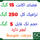 15 گیگ فضا و 250 گیگ ترافیک 1 ماهه